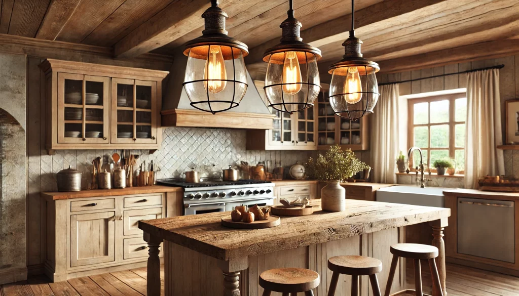03 - Room With Farmhouse Light Fixtures Transform Our Homes
