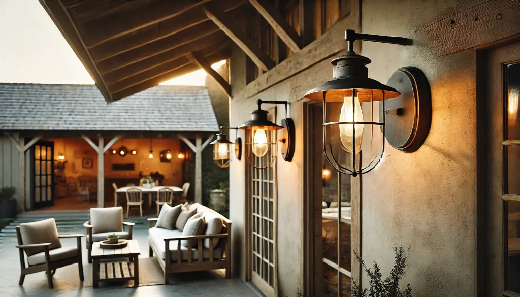 06 - Define Outdoor Spaces With Wall Sconces Ideas