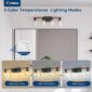 Bathroom Vanity Lights Vintage Black Design 1