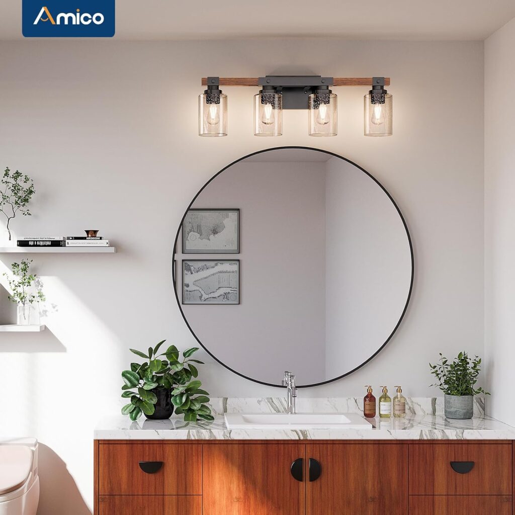 Bathroom Vanity Lights Vintage Black Design 2