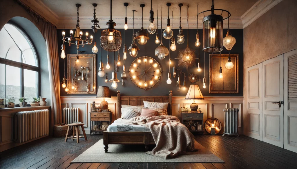Bedroom with Eclectic Look Ideas - 06