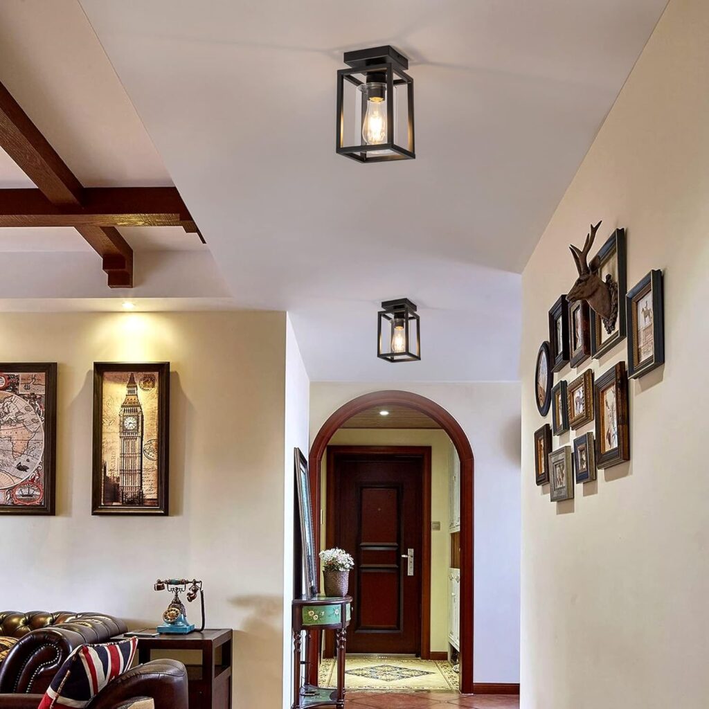 Clear Glass Shade Modern Island Lighting 4