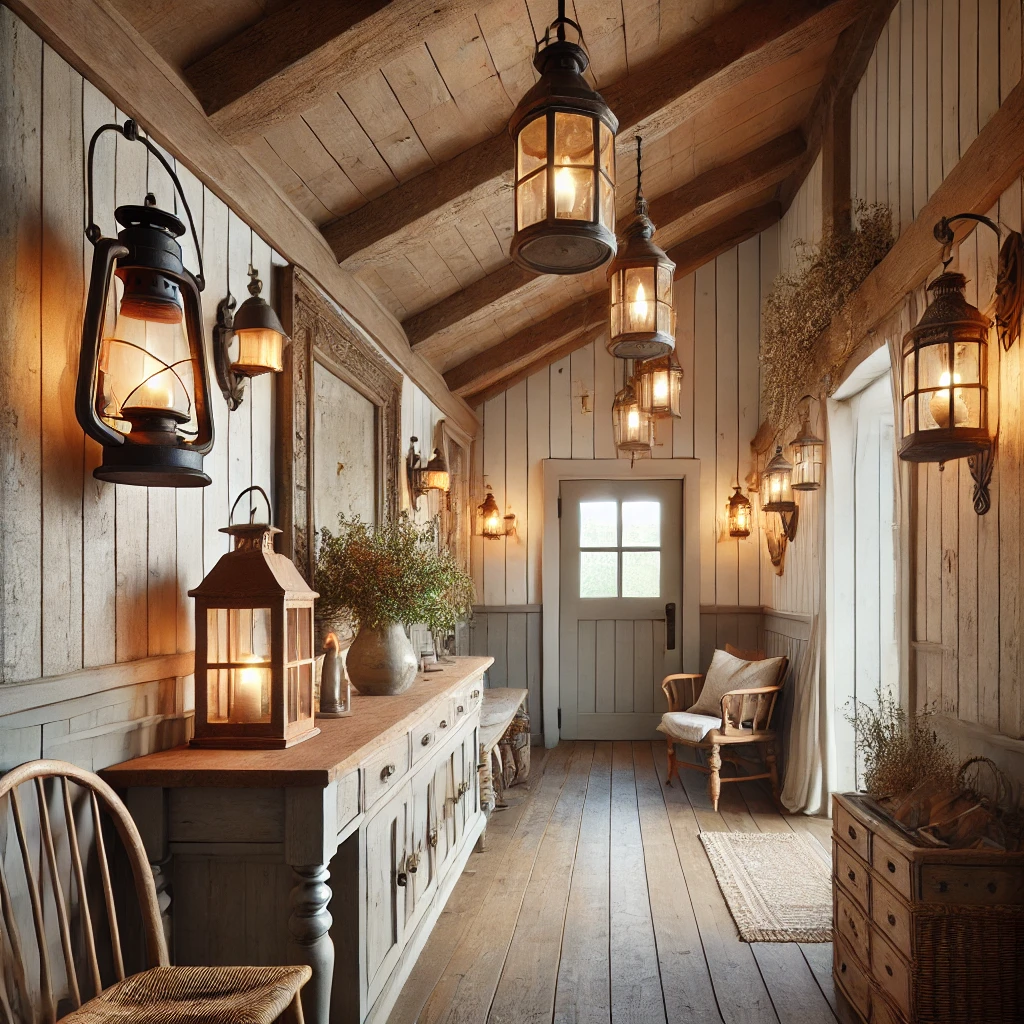 Farmhouse Hallway Lighting Ideas For Character - 05