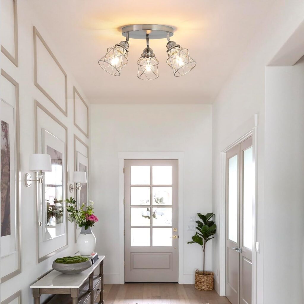 Flush Mount Fixtures Sleek Modern Design 3
