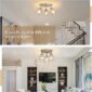 Flush Mount Fixtures Sleek Modern Design 5