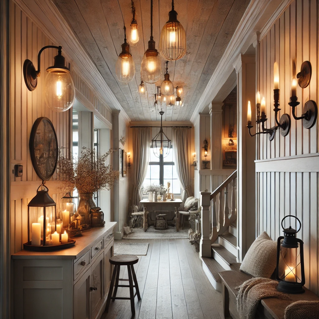 Hallway With Layer Your Lighting For Cozy Ambiance - 06