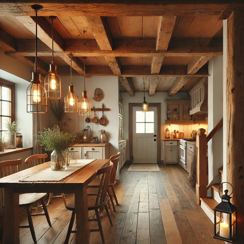Illuminate Your Hallway Space With Rustic Pendants - 02
