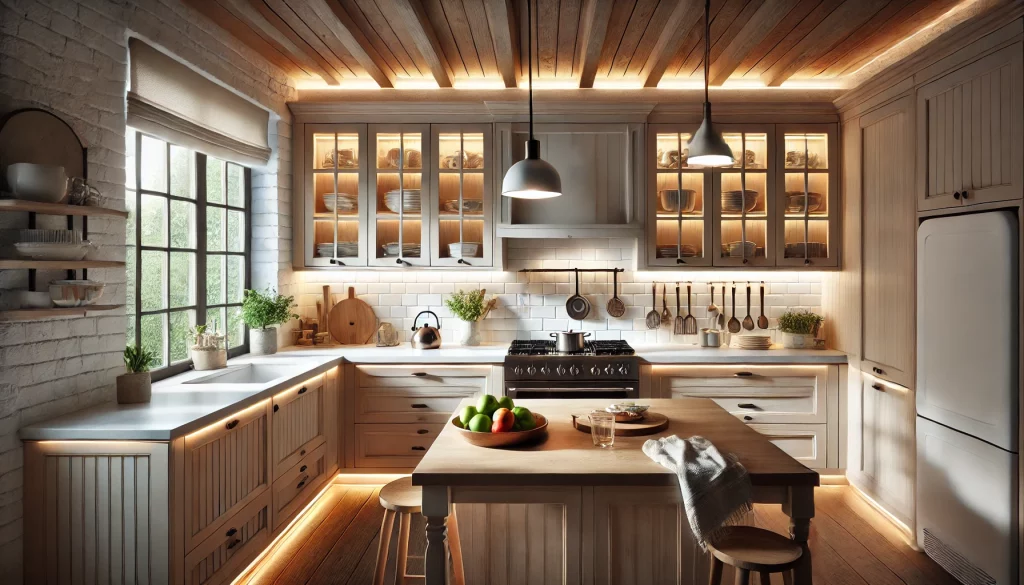 Kitchen with Under-Cabinet Lighting - 05
