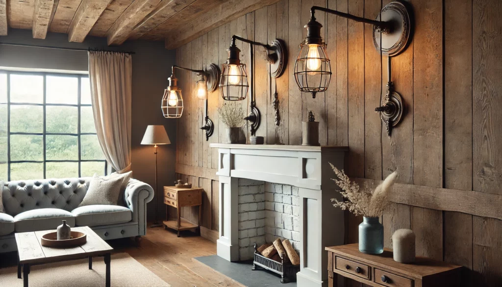 Living Room With Farmhouse Living Room Lighting Ideas Galore - 03