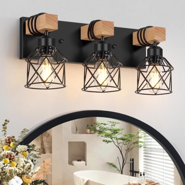 Modern Farmhouse Vanity Lighting For Bathroom Spaces 1