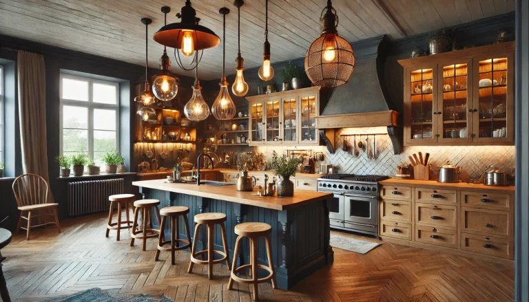Remodel Your Kitchen with Farmhouse Lighting Ideas - 01