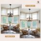 Rustic Drum Pendant French Country Design 2