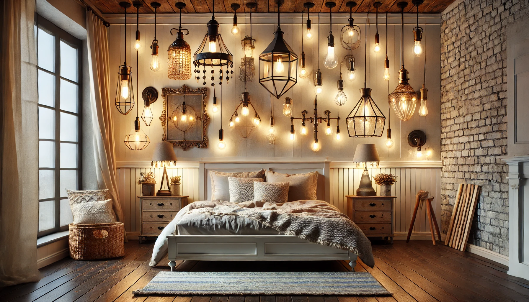 Upgrade Your Bedroom with Farmhouse Lighting Ideas - 01